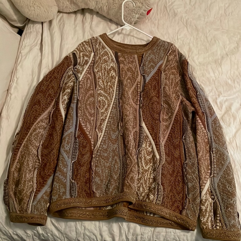 Coogi sweater, multicolored, size L